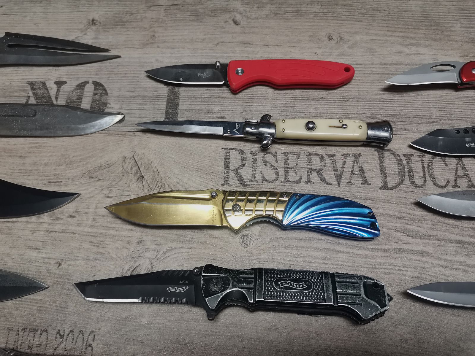 Messer Konvolut Böker Haller Walther Herbertz etc.  Einhandmesser Dolch Springmesser