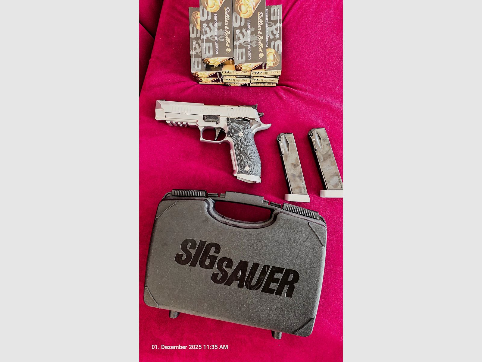 SIG Sauer Supermatch X5 - Made in Germany, collector's item with 1,500 shots