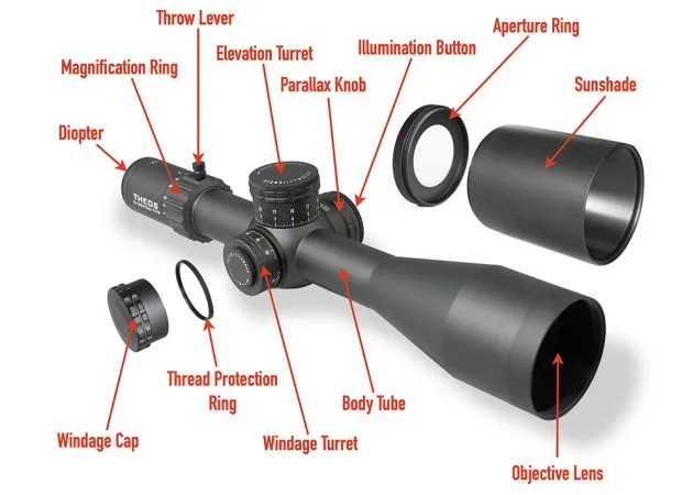 Element Optics Theos 6-36x56 APR-2D, immagine 4 di 8