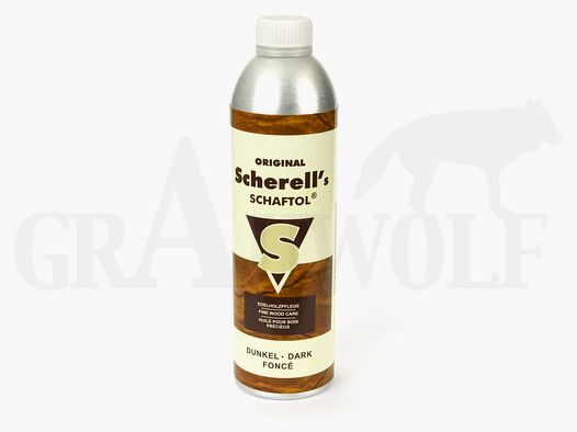 Original Scherell's SCHAFTOL Stock Oil Dark 500 ml