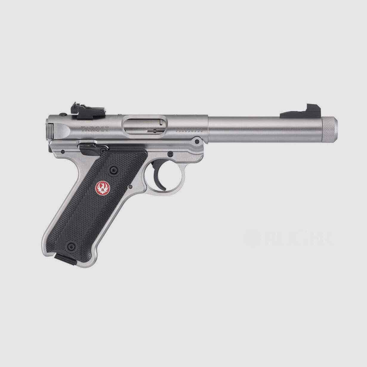Ruger Mark IV Target Stainless Threaded 5,5" Kaliber .22 lr