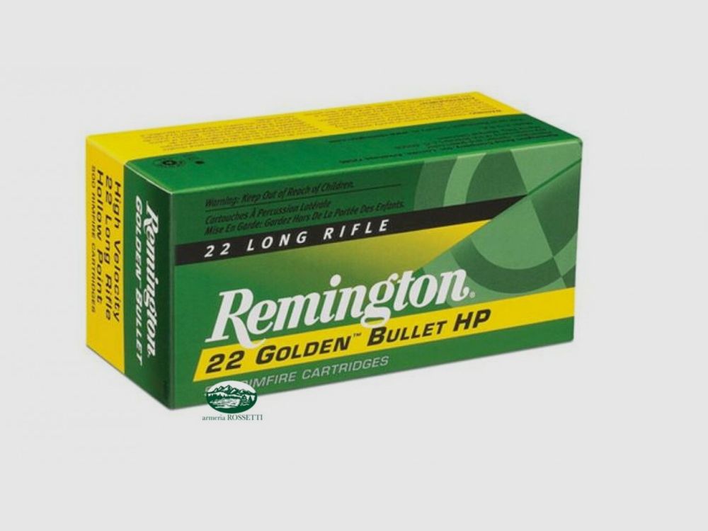 REMINGTON Munition Kal. .22 lr golden HP 36gr Packung 50 Stück