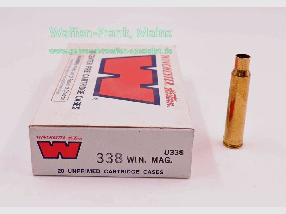 Winchester - USA Lange Geweerhulzen .338 Win. Mag.