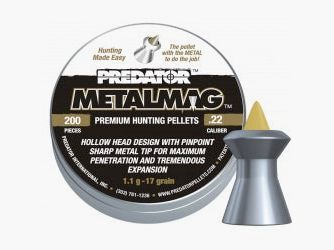 JSB Predator Metalmag Pellets 5,5mm .22 17gr