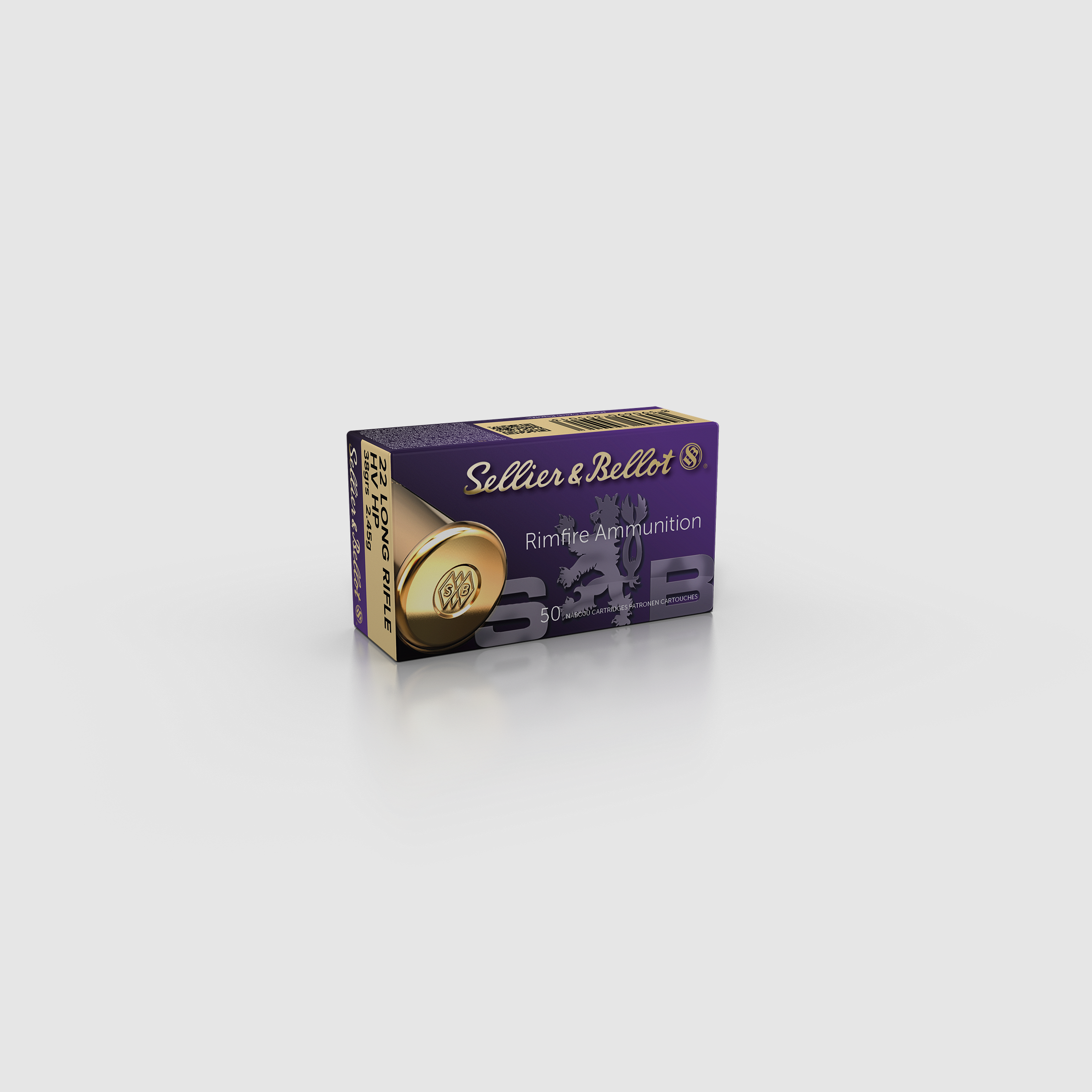 Sellier & Bellot Kleinkalibermunition .22 LR 2,6g Hollow Point, Bild 1 von 2