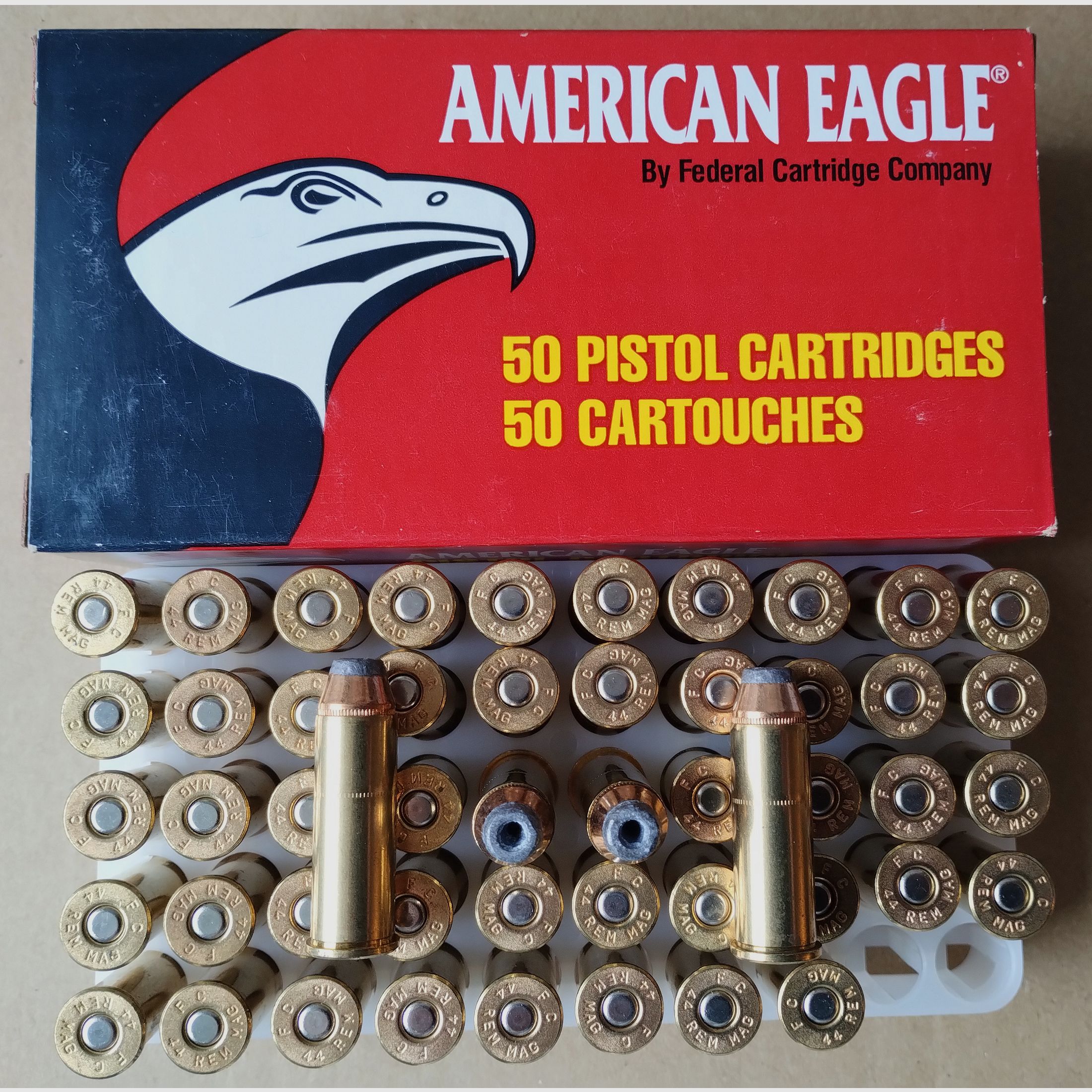.44 Magnum Federal American Eagle 700 Patronen
