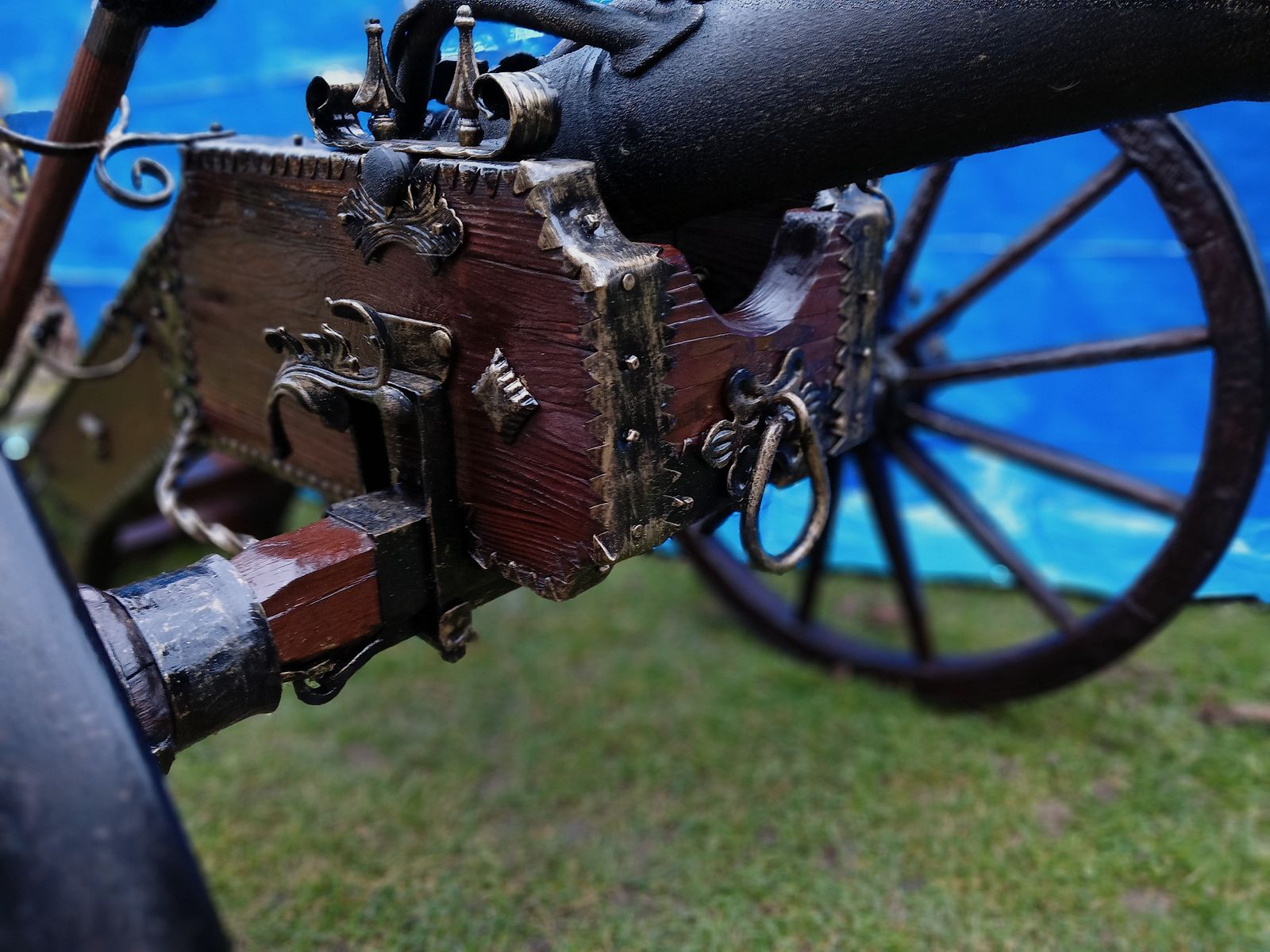 GUN,CANON XXXL Vente de canons de jardin pour tirer des feux d'artifice