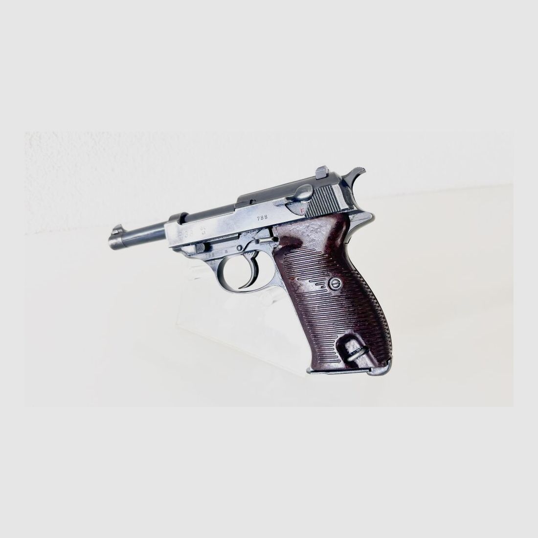 Walther Mod. P 38 1941 Estampillage 3ème Reich, avec Holster Original 9mm Luger