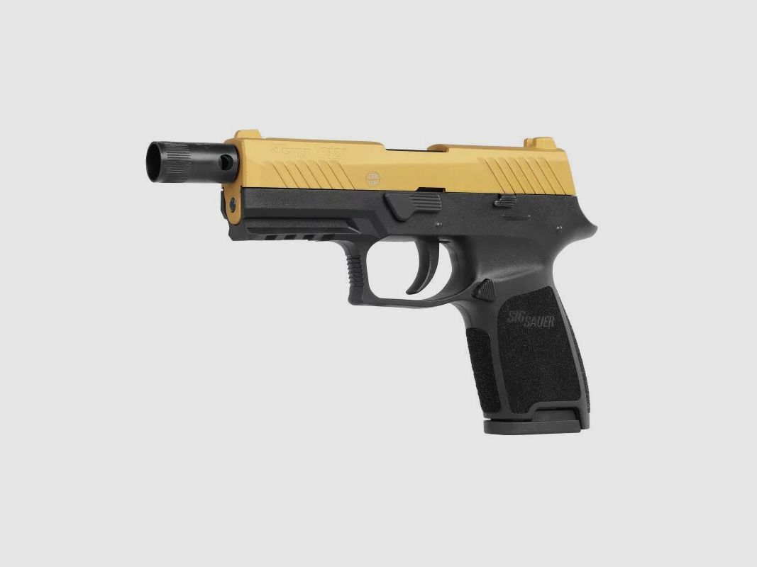 Sig Sauer blank firing pistol P320 Gold - 9mm P.A.K.