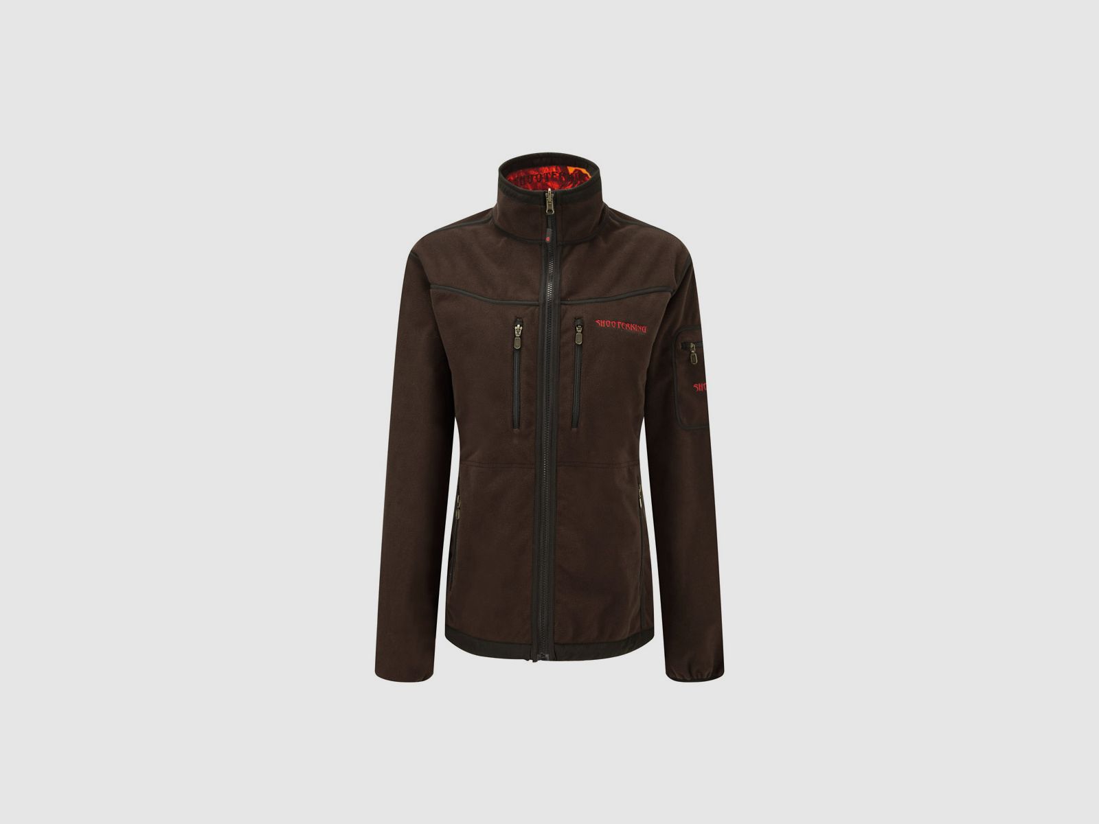 SHOOTERKING Softshell Damen Jacke 2 in 1 Mossy Blaze Orange