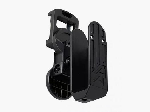 DAA Flex Holster RH Assemblage en Aluminium (sans bloc d'insertion et doublure) Noir