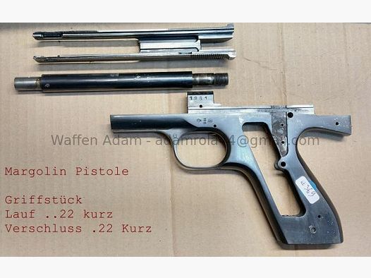 Pistola sportiva Baikal Margolin MZM, calibro 22lfB sportivo