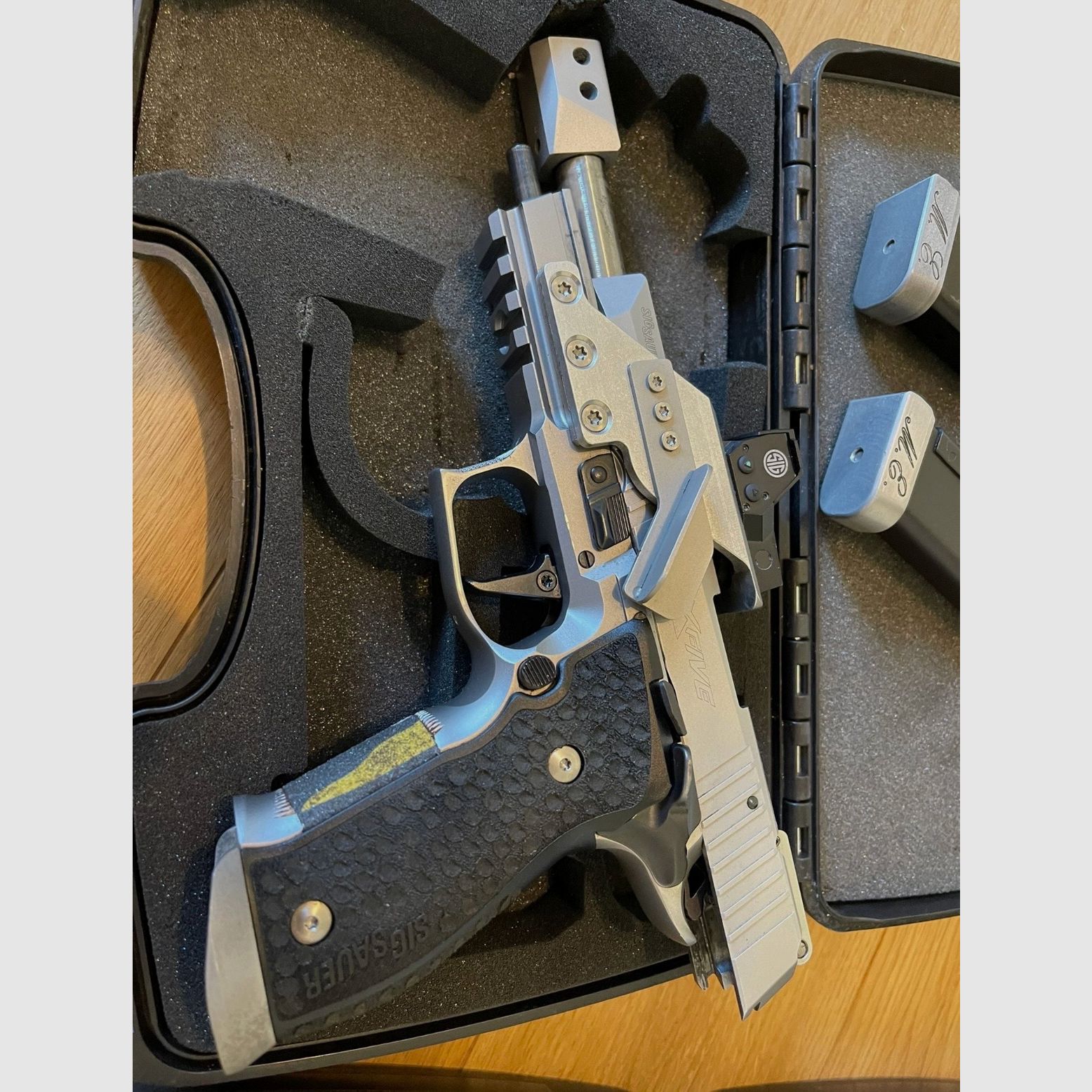 SIG Sauer Pistole P226 X-Five Supermatch Racegun HB-Q Umbau 