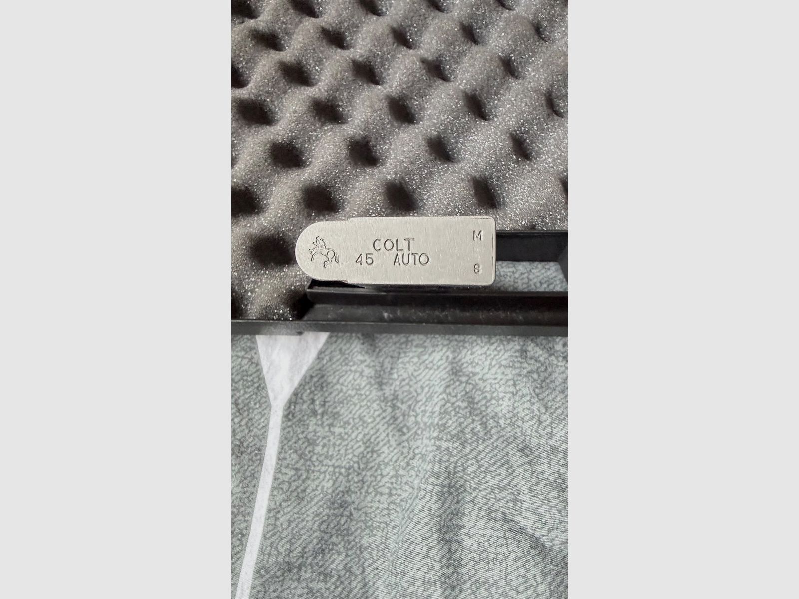 Caricatore originale Colt 1911 .45 ACP - 8 colpi in acciaio inox (di qualità), immagine 2 di 3