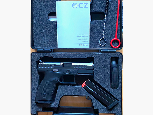 Ha. Pistole CZ P-10C OR, Kal. 9x19, sofort lieferbar. NEU