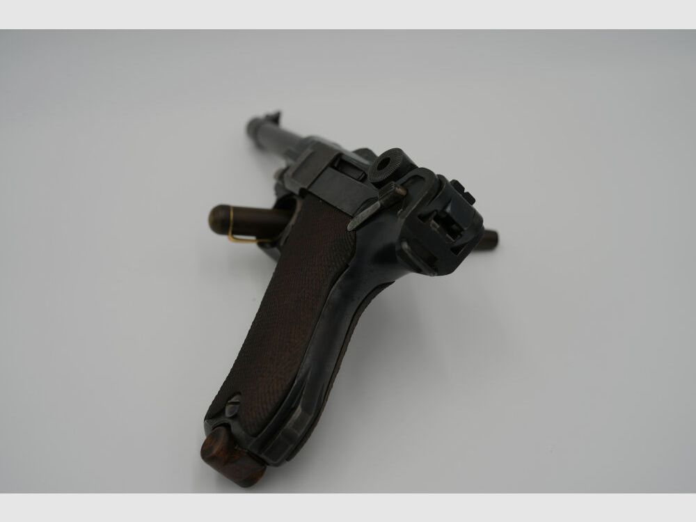 P08 DMW / Mauser P08 Baujahr 1918 Erfurt