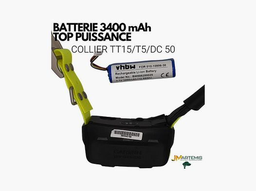 CHANGER BATTERIE COLLIER GARMIN PIÈCE + MAIN D'OEUVRE