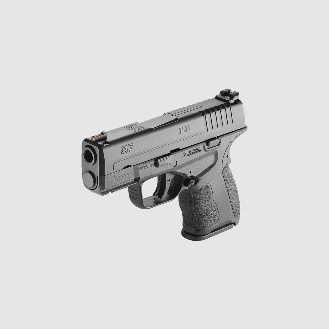 HS Pistole S7 3.3, 9 mm Luger, schwarz, SubCompact