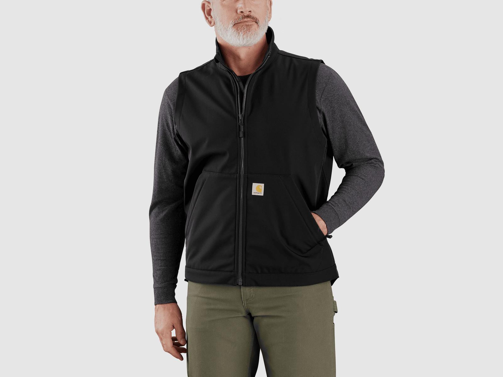 Carhartt Galesburg Softshell Vest Men Black XL