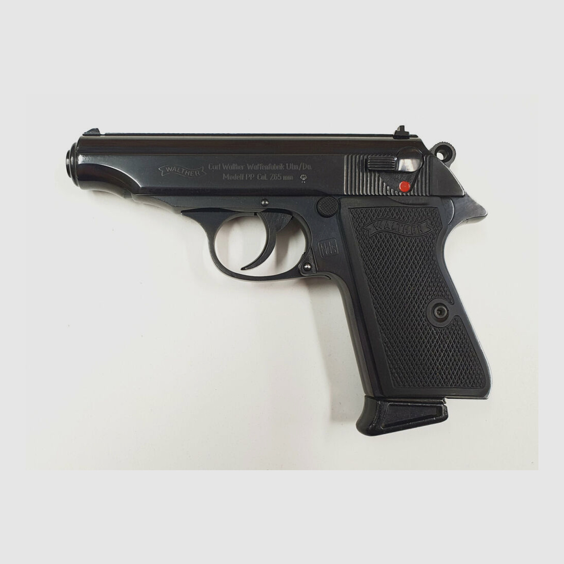 Walther Carl Walther PP Weapons Factory Ulm/Do. Caliber 7.65mm Browning Stamp Nds Police Lower Saxony
