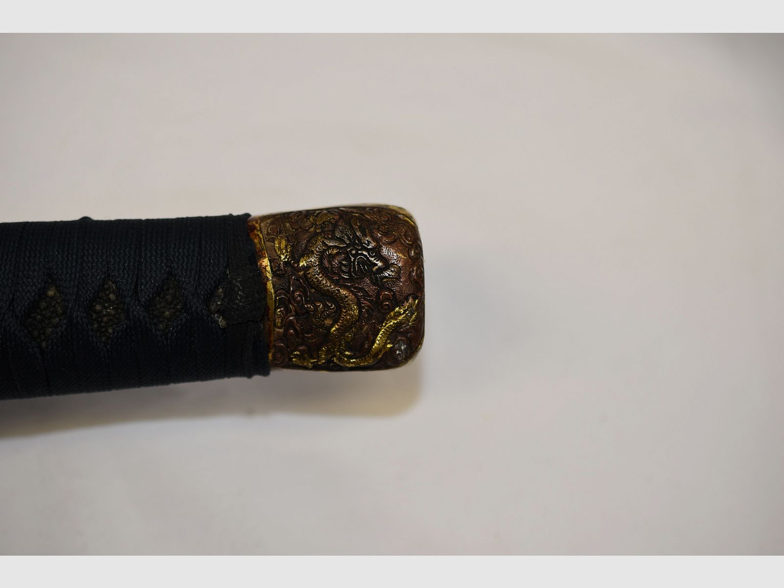 épée japonaise, katana, nagamaki, gravure 99999 sur la lame