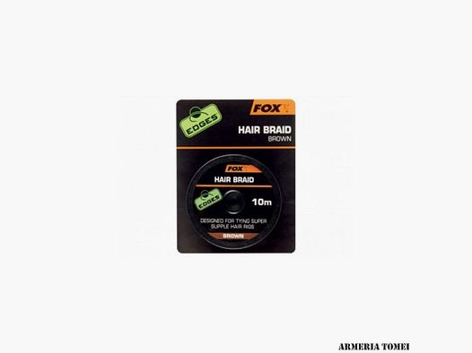 FOX – EDGES™ HAIR BRAID 10m – BROWN