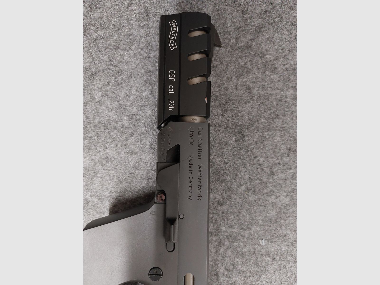 Walther GSP Black Magic .22lr