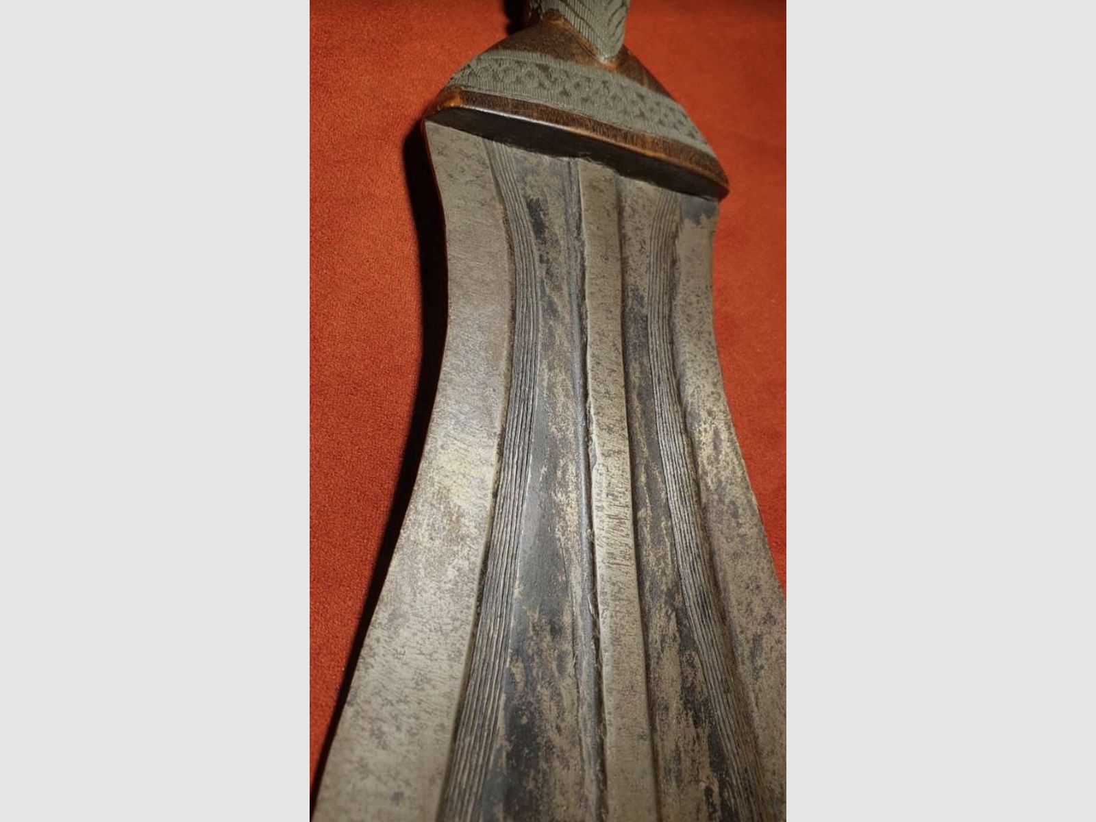 Bushono Ikula, épée de cérémonie Kurz/Zeremonienschwert Congo belge