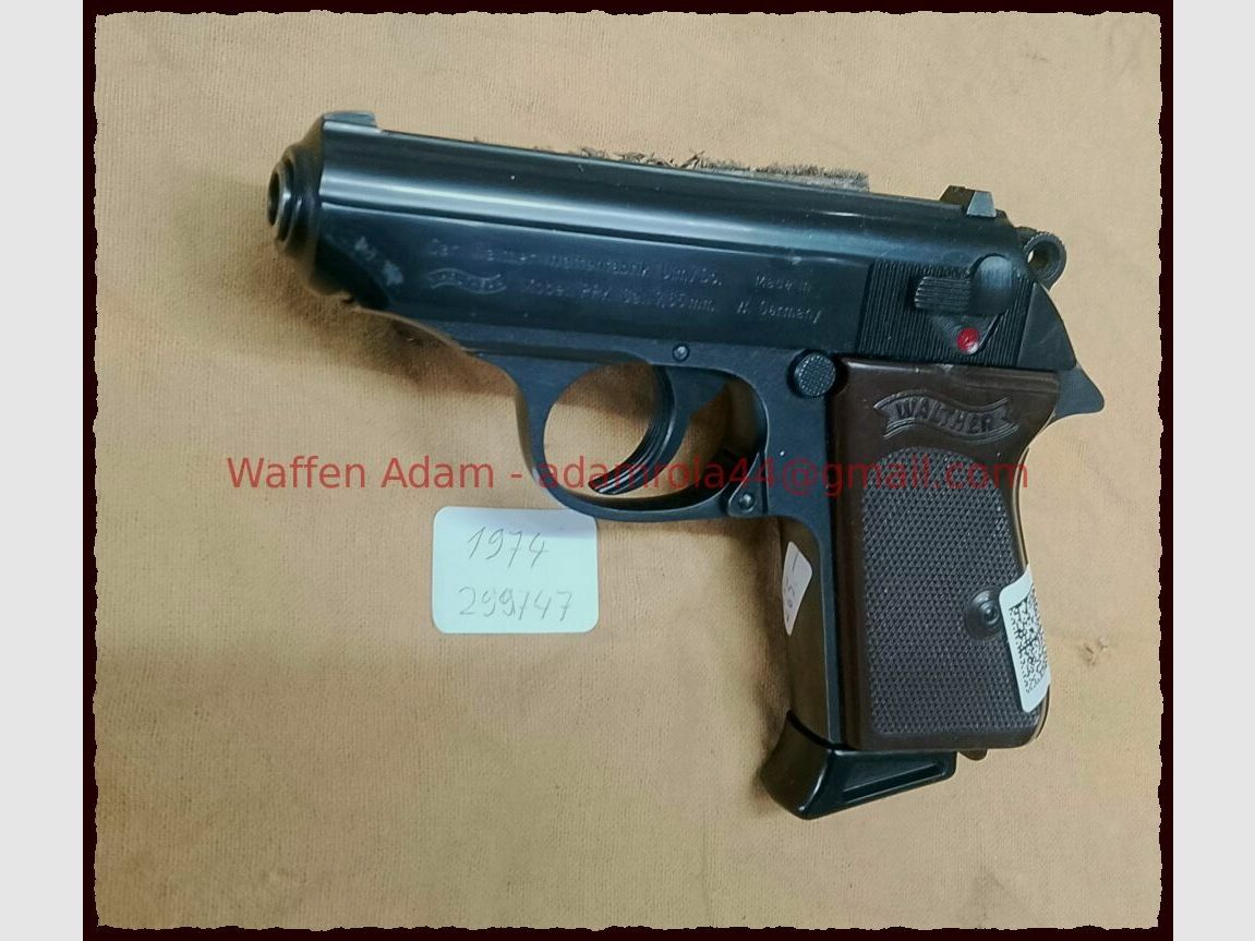 Carl Walther, Ulm PPk all-steel, 1974