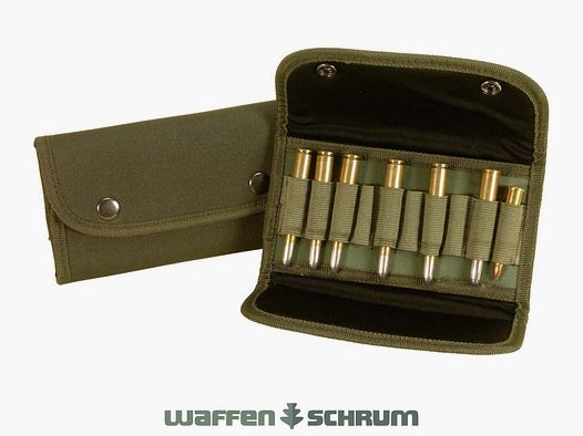 Patronenetui Cordura Leinen 10 Kugelpatronen