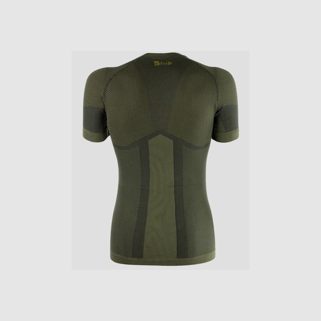 T-Shirt technische onderkleding Bitrabi groen model Ursus korte mouwen art. BTBWINTERURSUS-C BITRABI, afbeelding 3 van 3