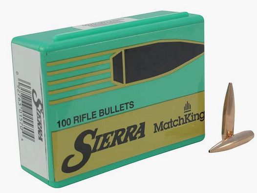 Balle Sierra 6mm/.243 107GR HPBT Match 100 Pièces