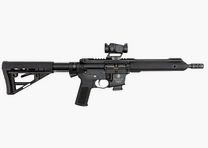 Schmeisser AR15-9 Sport Kal. 9mm Luger in 10,5 Zoll M-Lok Schiebeschaft M14x1 und Falke Reddot