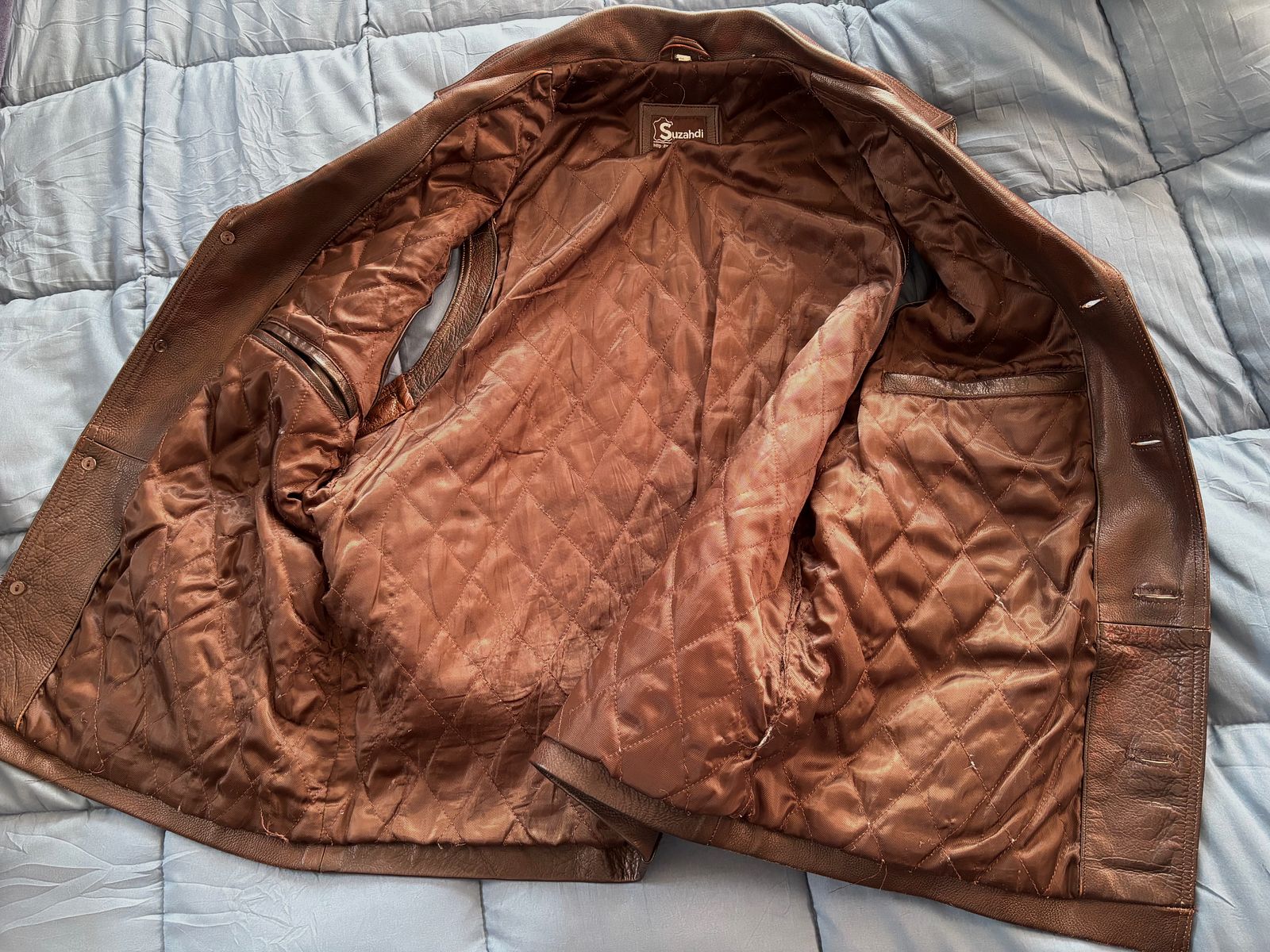 Gilet in pelle Sean Connery Allan Quatermain Safari Weste