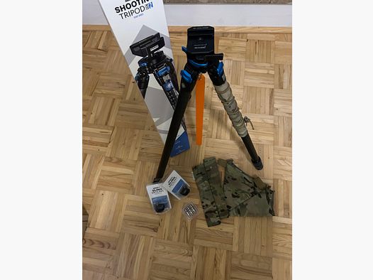 German Tactical Systems – Scout Tripod complete package (like new) + Balistae upgrades