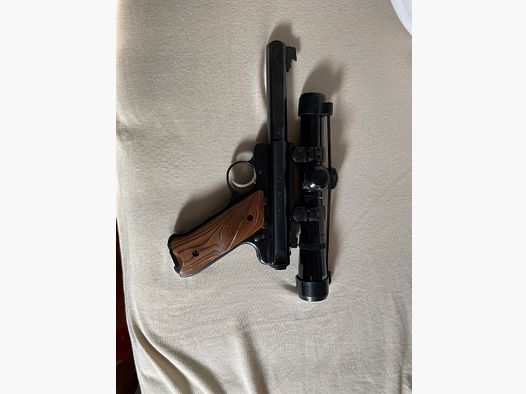 Ruger MK 512 - Sportpistole mit Zielfernrohr - 22lfb
