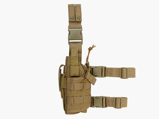 2-Ways Carrying Type Tactical Drop Leg Holster for left-handed - CT