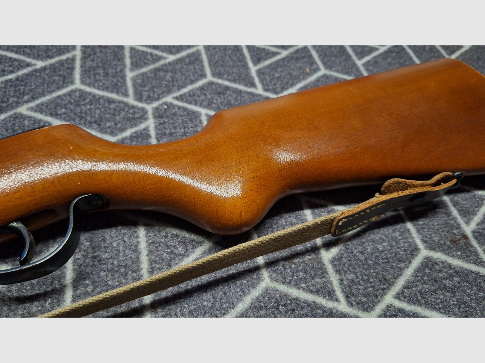 Haenel Suhl 310 air rifle with 12-round magazine + case!