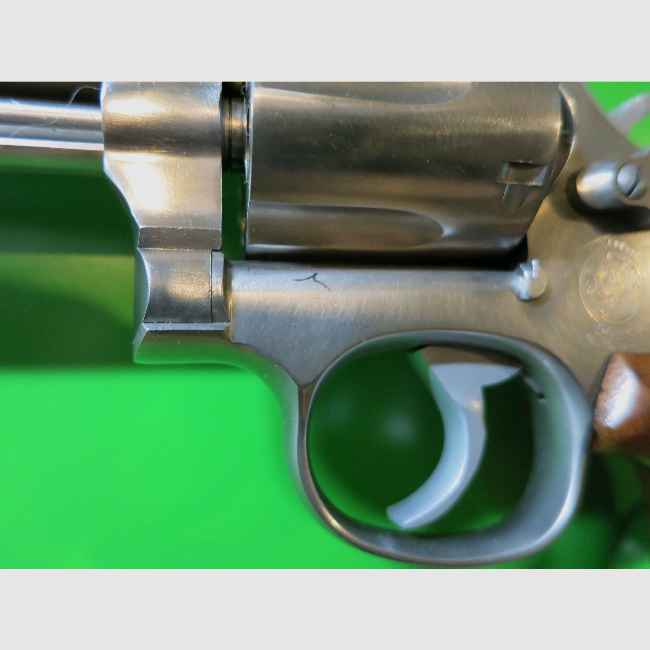 Revolver, SMITH&WESSON, Mod. 686-1 , .357 Magnum, 6" Lauf,  Edelstahl-Version (stainless)    #71-