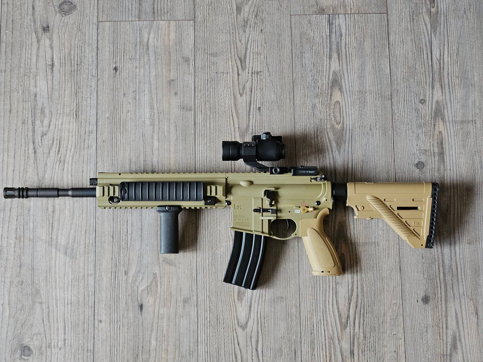 Cyma Heckler & Koch HK416 A5 SAEG Airsoft + Zubehör