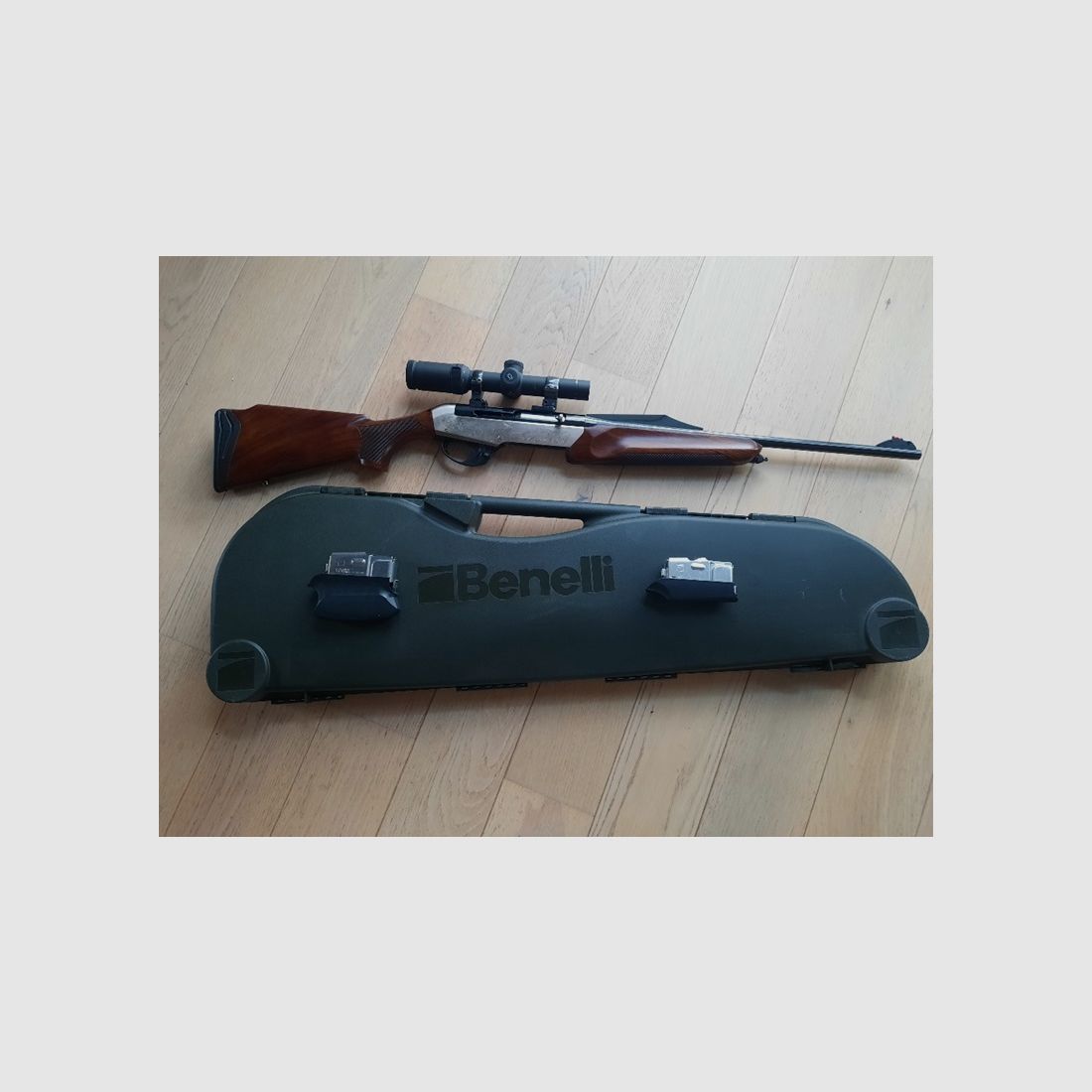 SLB Benelli Argo de Luxe 30.06 im Koffer inkl. EAW; kein: Sauer 303, 1-6x24 Noblex, Zeiss, Meopta