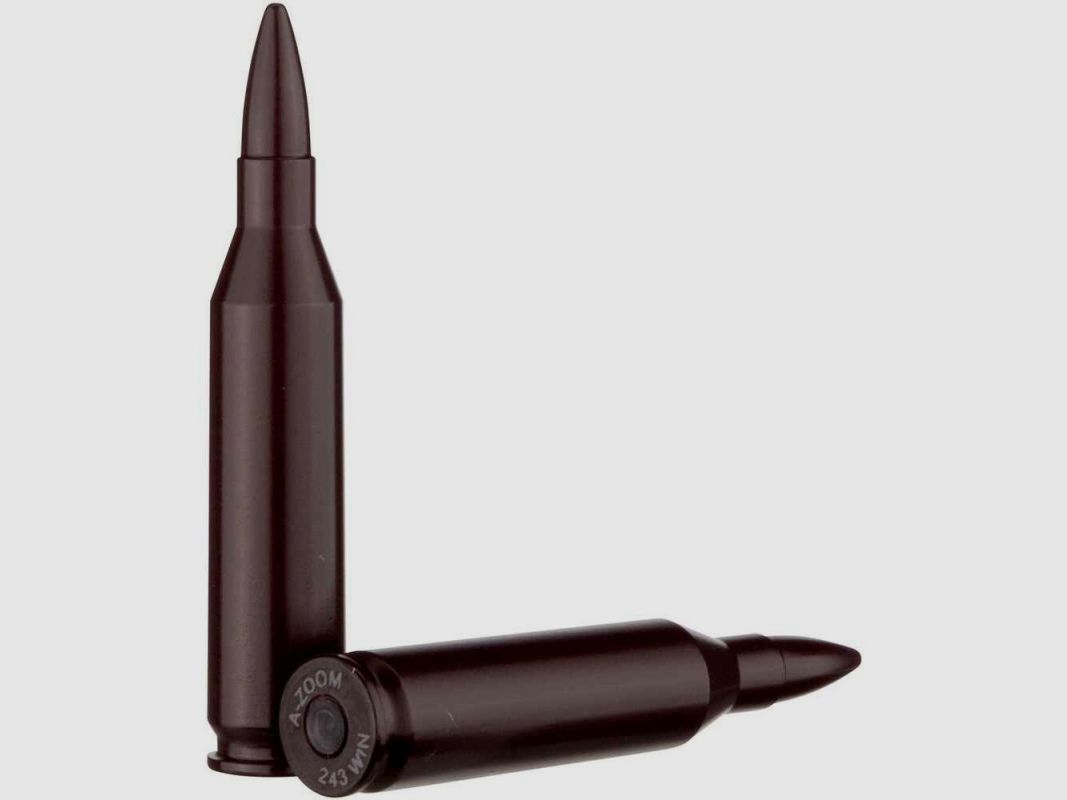 A-ZOOM PUFFERPATRONE 243 WIN ALU ELOXIERT 2 STK
