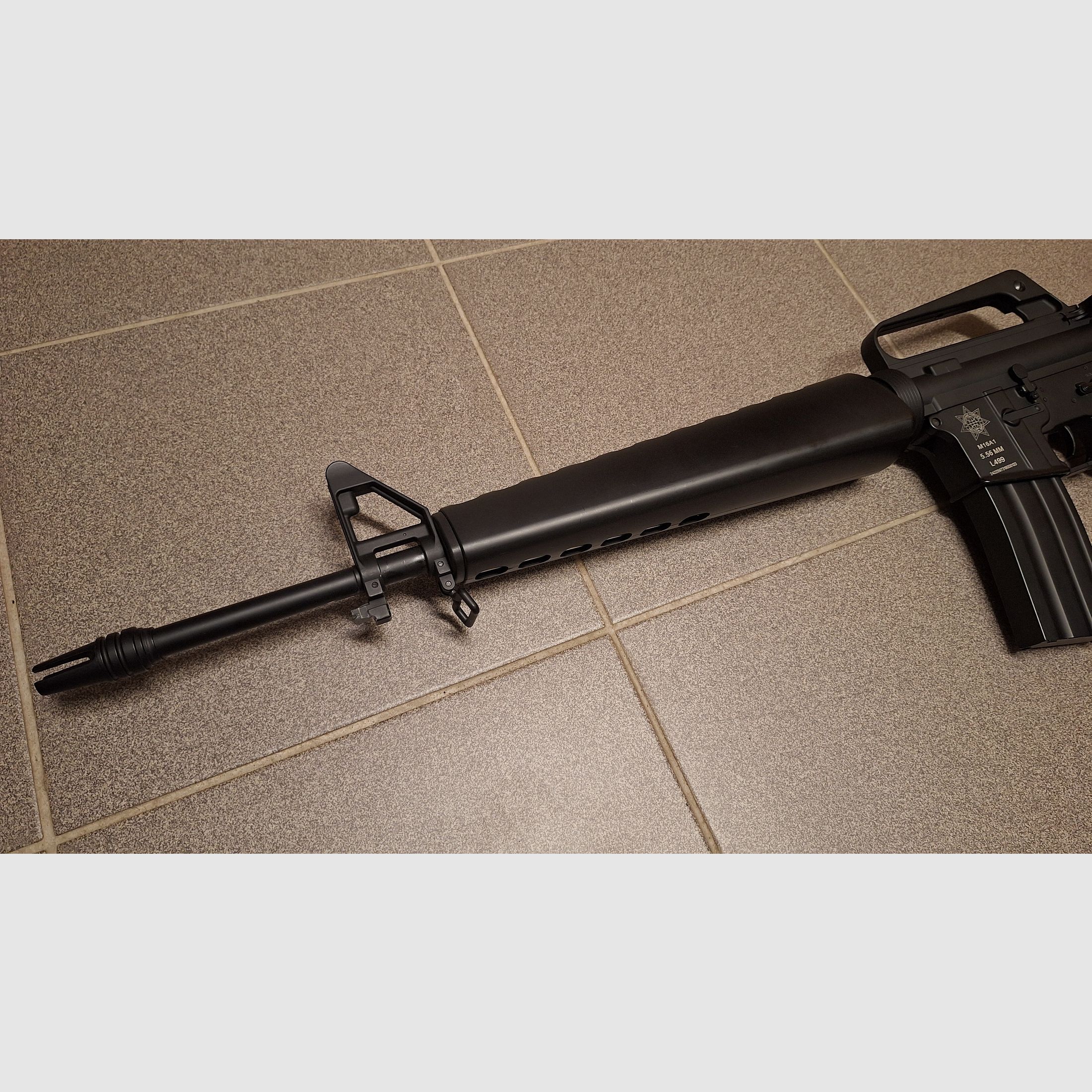 M16A1 VN Vietnam Sturmgewehr, Vollmetall, CO2 Kaliber 4,5BB, 2xMagazin-NEU!