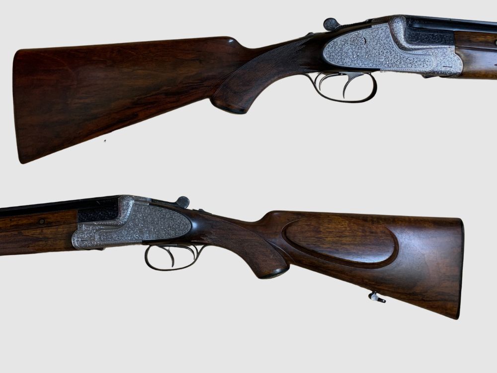 Mountain rifle Merkel-Suhl cal. 16.7x65R with ZF Schmidt & Bender 3-12x50 and interchangeable barrel