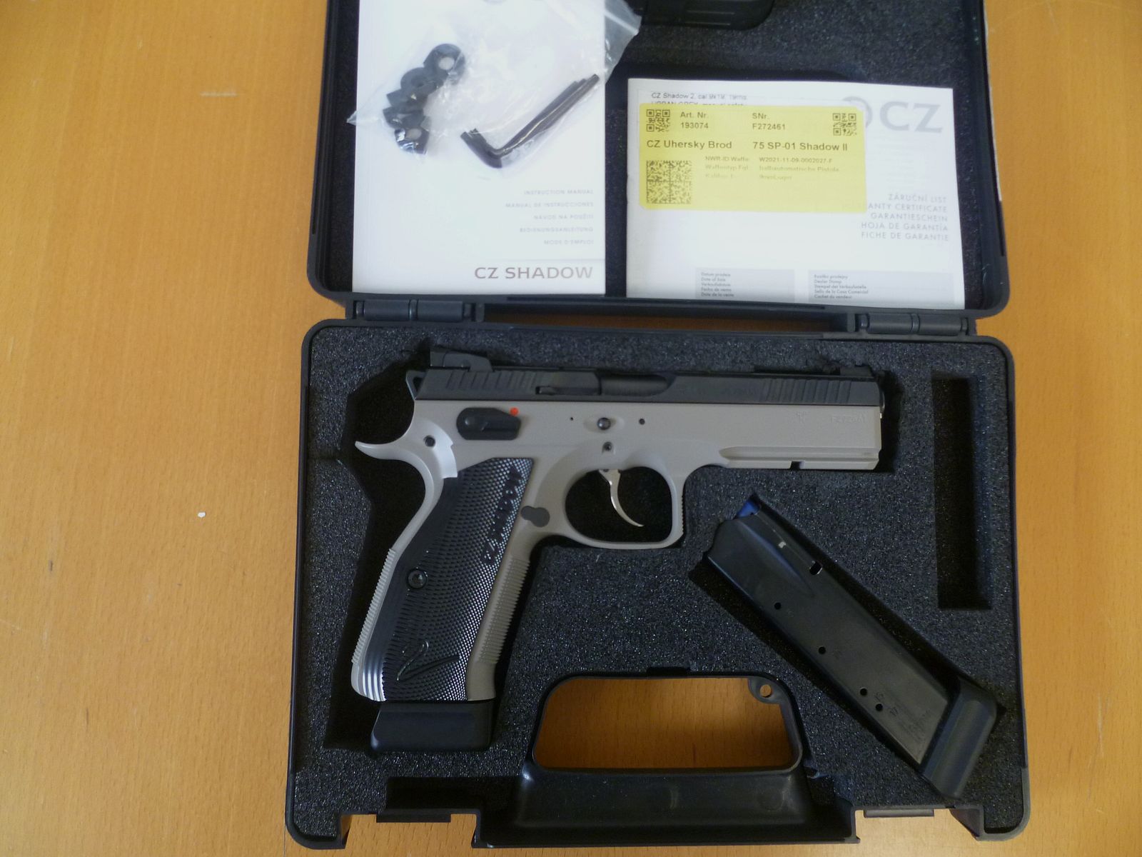 Pistole CZ Shadow 2 Urban Grey 9mm Luger
