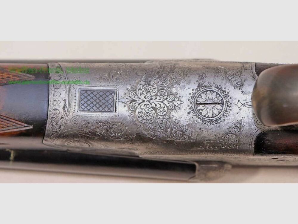 Sauer u. Sohn/Suhl Vorkrieg-Seitenschlossdrilling