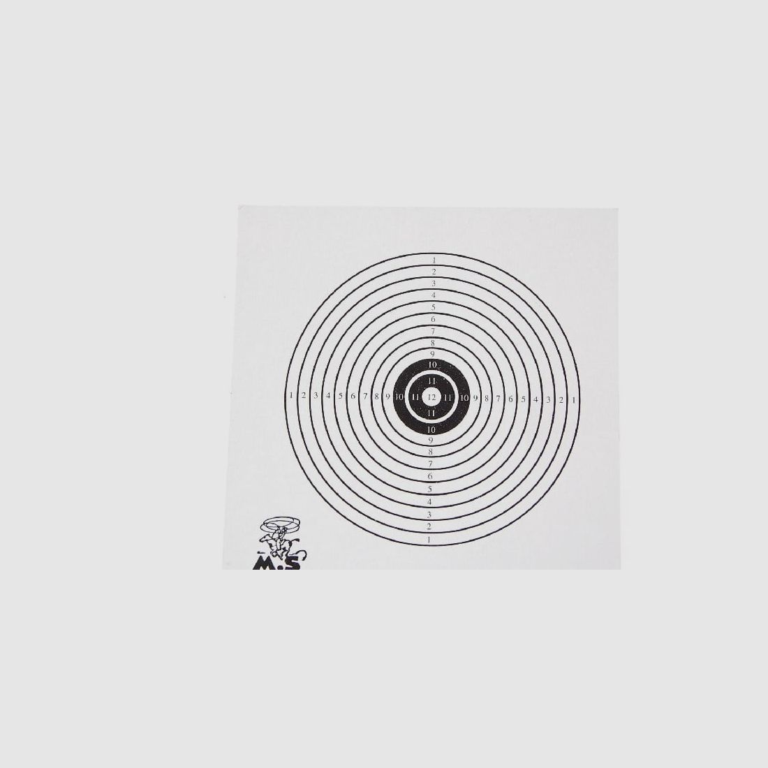 Air rifle and air pistol targets 11×11, image 3 of 3