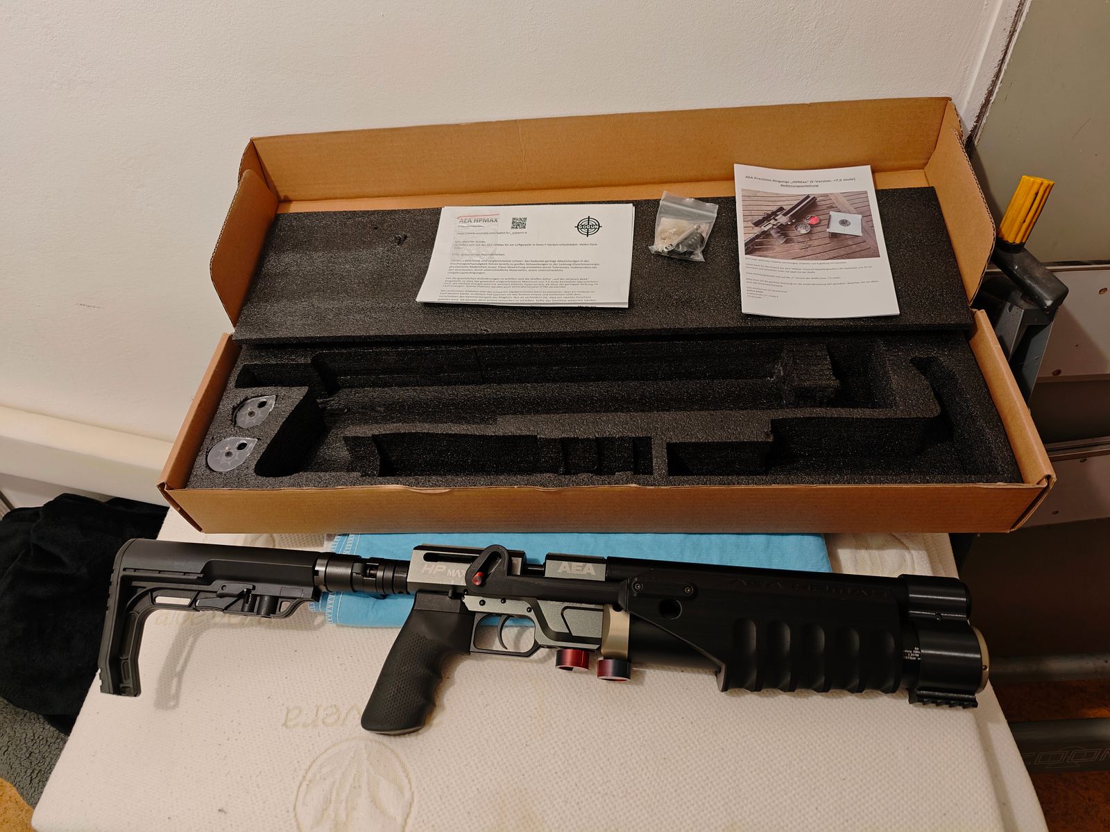 AEA HPMAX mk1 with pump action kit