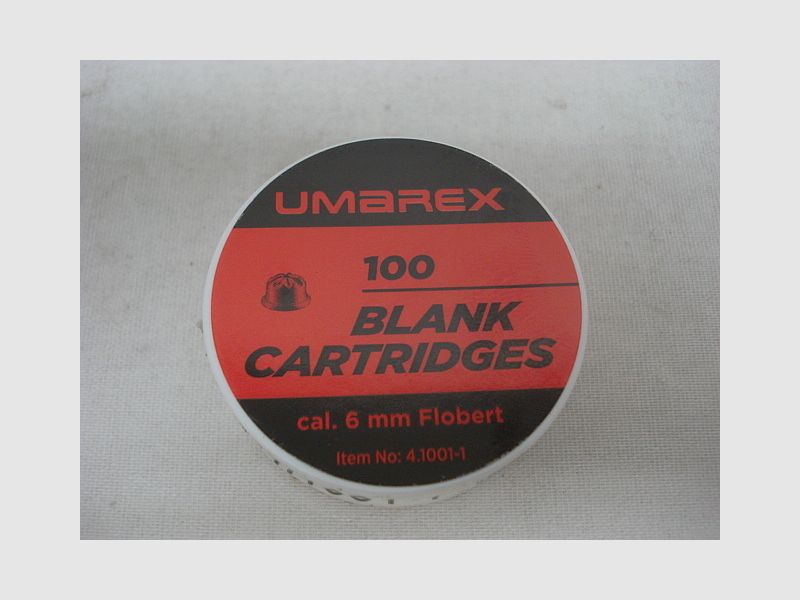 Blank cartridges 6 mm - Flobert, 100 pcs