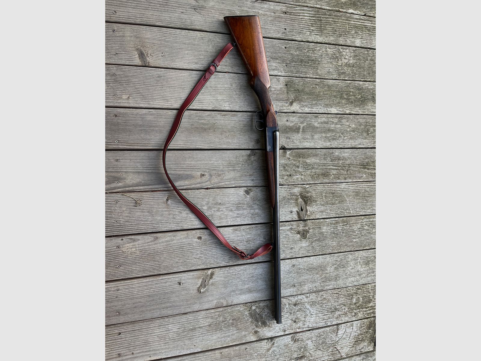 Französische Doppelflinte Manfucature d'armes de Chatellerault (MAC) Kaliber 16/65 mit Doppelabzug